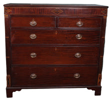 Load image into Gallery viewer, English Georgian Inlaid Chest c1850