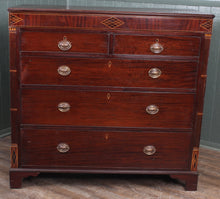 Load image into Gallery viewer, English Georgian Inlaid Chest c1850