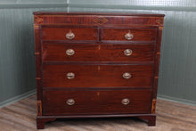 Load image into Gallery viewer, English Georgian Inlaid Chest c1850