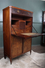 Load image into Gallery viewer, English Georgian Inlaid Walnut Desk c.1850
