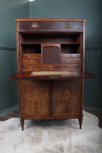 Load image into Gallery viewer, English Georgian Inlaid Walnut Desk c.1850