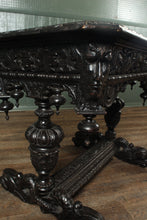 Load image into Gallery viewer, English Heavily Carved Center Table c.1890