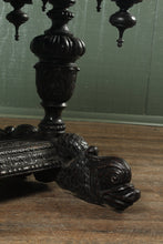 Load image into Gallery viewer, English Heavily Carved Center Table c.1890