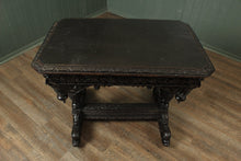 Load image into Gallery viewer, English Heavily Carved Center Table c.1890