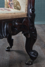 Load image into Gallery viewer, English Heavily Carved Mahogany Prie Dieu c.1880
