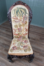 Load image into Gallery viewer, English Heavily Carved Mahogany Prie Dieu c.1880