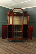 Load image into Gallery viewer, English Inlaid Arts and Crafts Cabinet c.1910
