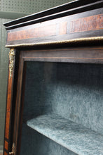 Load image into Gallery viewer, English Inlaid Ebonized Pier Cabinet c.1880