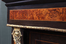 Load image into Gallery viewer, English Inlaid Ebonized Pier Cabinet c.1880