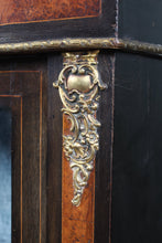 Load image into Gallery viewer, English Inlaid Ebonized Pier Cabinet c.1880