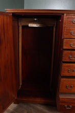 Load image into Gallery viewer, English Inlaid Mahogany Wardrobe early 1900s