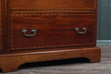 Load image into Gallery viewer, English Inlaid Mahogany Wardrobe early 1900s
