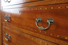Load image into Gallery viewer, English Inlaid Mahogany Wardrobe early 1900s