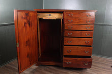 Load image into Gallery viewer, English Inlaid Mahogany Wardrobe early 1900s