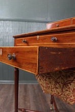 Load image into Gallery viewer, English Inlaid Mahogany Works Table c.1870
