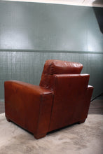 Load image into Gallery viewer, English Leather Chair