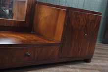 Load image into Gallery viewer, English Mahogany Art Deco Cheval c.1930