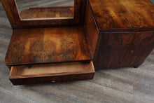 Load image into Gallery viewer, English Mahogany Art Deco Cheval c.1930