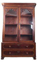 Load image into Gallery viewer, English Mahogany Bookcase c.1890