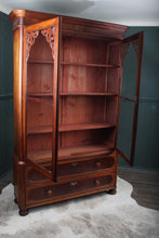 Load image into Gallery viewer, English Mahogany Bookcase c.1890