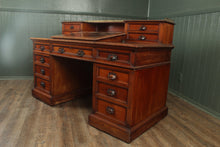 Load image into Gallery viewer, English Mahogany Desk c.1900