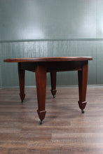 Load image into Gallery viewer, English Mahogany Dining Table c.1900