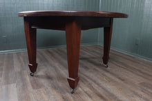 Load image into Gallery viewer, English Mahogany Dining Table c.1900