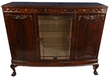 Load image into Gallery viewer, English Mahogany Display Cabinet c.1900 - The Barn Antiques