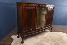 Load image into Gallery viewer, English Mahogany Display Cabinet c.1900 - The Barn Antiques