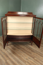 Load image into Gallery viewer, English Mahogany Display Cabinet c.1900