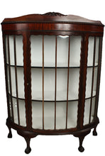 Load image into Gallery viewer, English Mahogany Display Cabinet c.1900