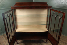Load image into Gallery viewer, English Mahogany Display Cabinet c.1900