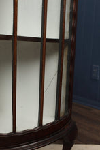 Load image into Gallery viewer, English Mahogany Display Cabinet c.1900
