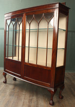 Load image into Gallery viewer, English Mahogany Display Cabinet c.1900