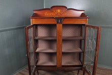 Load image into Gallery viewer, English Mahogany Display Cabinet c.1900