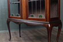 Load image into Gallery viewer, English Mahogany Display Cabinet c.1900