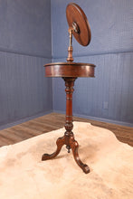 Load image into Gallery viewer, English Mahogany Grooming Mirror Valet c.1890 - The Barn Antiques