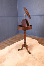Load image into Gallery viewer, English Mahogany Grooming Mirror Valet c.1890 - The Barn Antiques