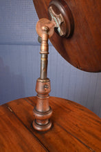 Load image into Gallery viewer, English Mahogany Grooming Mirror Valet c.1890 - The Barn Antiques