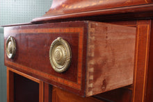 Load image into Gallery viewer, English Mahogany Inlaid Bookcase c.1900