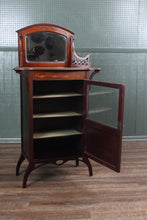 Load image into Gallery viewer, English Mahogany Music Cabinet c.1900