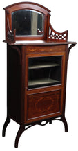 Load image into Gallery viewer, English Mahogany Music Cabinet c.1900