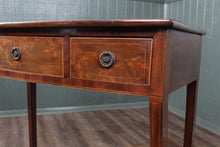 Load image into Gallery viewer, English Mahogany Regency Console Table