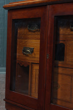 Load image into Gallery viewer, English Mahogany Tobacco Cabinet c.1890