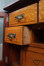 Load image into Gallery viewer, English Mahogany Tobacco Cabinet c.1890