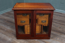Load image into Gallery viewer, English Mahogany Tobacco Cabinet c.1890
