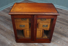 Load image into Gallery viewer, English Mahogany Tobacco Cabinet c.1890