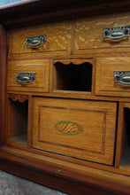 Load image into Gallery viewer, English Mahogany Tobacco Cabinet c.1890