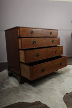 Load image into Gallery viewer, English Marquetry Four Drawer Chest c.1890