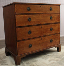 Load image into Gallery viewer, English Marquetry Four Drawer Chest c.1890